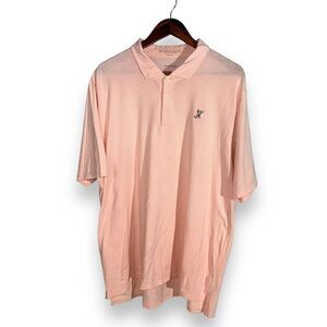 B. Draddy Orange 100% Pima Cotton Golf Polo Shirt Size XXL